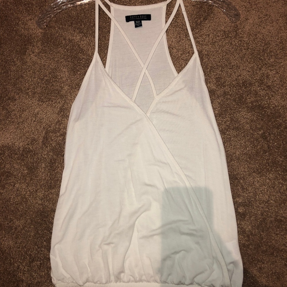 American Eagle soft and sexy cross front tank - Picture 2 of 3